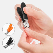 Load image into Gallery viewer, Wide Jaw Opening Anti-Splash Slanted Nail Clipper