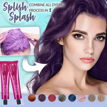Load image into Gallery viewer, DIY Hair Coloring Kit (Hair Dye + Bottle With Comb)