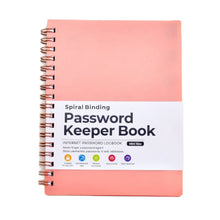Load image into Gallery viewer, A6 Coil Password Keeper Book