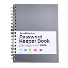 Load image into Gallery viewer, A6 Coil Password Keeper Book