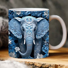 Load image into Gallery viewer, 🐘Elephant print mug