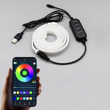 Load image into Gallery viewer, Music Sync Color Changing Strip Lights with Remote and App Control