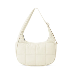 Puffer Crescent Shoulder Bag