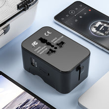 Load image into Gallery viewer, Universal Travel Adapter with Dual USB Ports