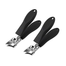 Load image into Gallery viewer, Wide Jaw Opening Anti-Splash Slanted Nail Clipper