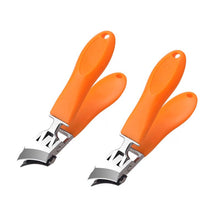 Load image into Gallery viewer, Wide Jaw Opening Anti-Splash Slanted Nail Clipper