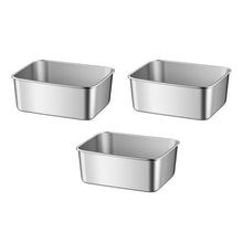 Load image into Gallery viewer, Stainless Steel Food Storage Container