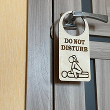 Load image into Gallery viewer, JOKE DO NOT DISTURB ON MY LUNCH BREAK DOOR HANGER
