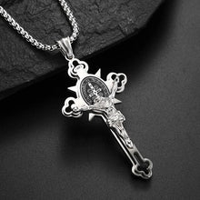 Load image into Gallery viewer, Jesus Cross Necklace