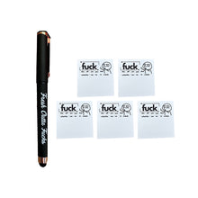 Load image into Gallery viewer, 💝2023 CHRISTMAS GIFT - Fresh Outta Fucks Pad and Pen