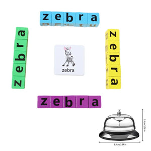 Wooden Crossword Puzzle set