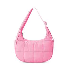 Puffer Crescent Shoulder Bag