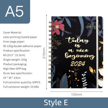 Load image into Gallery viewer, 2024 Personalized Weekly and Monthly Planner