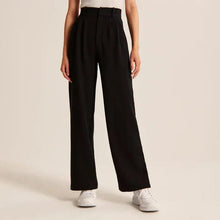 Load image into Gallery viewer, High Waist Tailored Wide Leg Pants