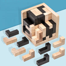 Load image into Gallery viewer, Wooden Intelligence Toy Brain Teaser Game