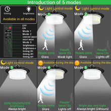Load image into Gallery viewer, Solar Shed Barn Lights