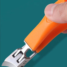 Load image into Gallery viewer, Wide Jaw Opening Anti-Splash Slanted Nail Clipper