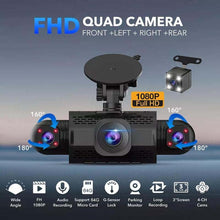 Load image into Gallery viewer, Sakerplus 4 Channel FHD Dash Cam