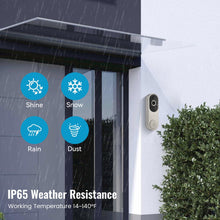Load image into Gallery viewer, Wireless Smart Doorbell Camera – Outdoor Surveillance with HD Night Vision