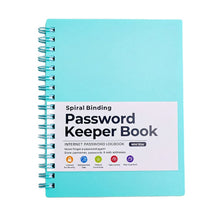 Load image into Gallery viewer, A6 Coil Password Keeper Book