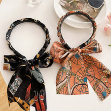 Load image into Gallery viewer, Retro Long Ribbon Headband