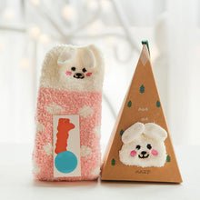 Load image into Gallery viewer, Christmas Gift Box - Cute Plush Socks