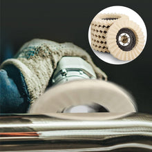 Load image into Gallery viewer, Wool Felt Flap Polishing Disc
