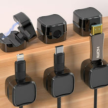 Load image into Gallery viewer, Magnetic Cable Organizer Storage Holder Magnetic