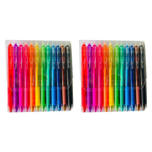✨ Multi-Color Erasable Gel Pens (12 pcs)