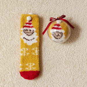 Christmas Gift Box - Cute Plush Socks