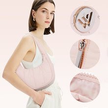 Load image into Gallery viewer, Puffer Crescent Shoulder Bag