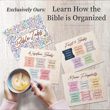 Load image into Gallery viewer, 🌸Floral Bible Tabs 66 Peel-and-Stick