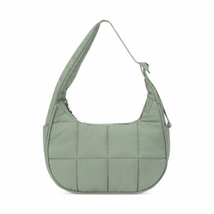 Puffer Crescent Shoulder Bag
