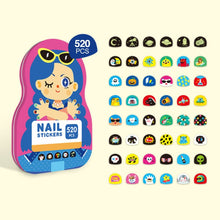 Load image into Gallery viewer, Kids Nail Stickers(520pcs)