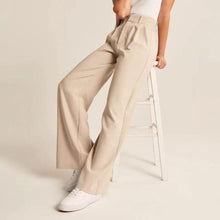 Load image into Gallery viewer, High Waist Tailored Wide Leg Pants