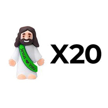 Load image into Gallery viewer, Mini Jesus Figurines With Jesus love You Slogan