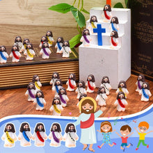 Load image into Gallery viewer, Mini Jesus Figurines With Jesus love You Slogan