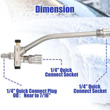 Load image into Gallery viewer, Enhance Your Car Washing Experience - Sakerplus Foam Cannon Dual Connector Accessory