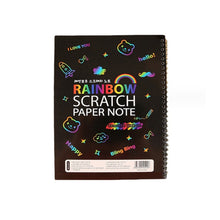 Load image into Gallery viewer, 🌈Rainbow Scratch Art Notebook