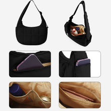 Load image into Gallery viewer, Puffer Crescent Shoulder Bag