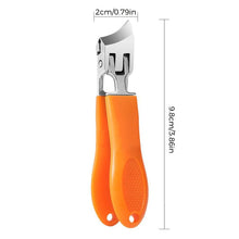 Load image into Gallery viewer, Wide Jaw Opening Anti-Splash Slanted Nail Clipper