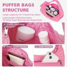 Load image into Gallery viewer, Puffer Crescent Shoulder Bag
