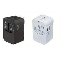 Load image into Gallery viewer, Universal Travel Adapter with Dual USB Ports