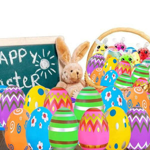 Prefilled Easter Eggs with Squeeze Toys