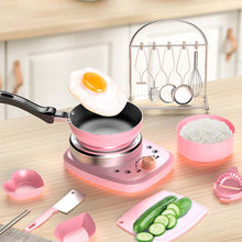 Load image into Gallery viewer, Children&#39;s Real Cooking Mini Kitchen Toys - 22 PCS Set