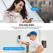 Load image into Gallery viewer, Wireless Smart Doorbell Camera – Outdoor Surveillance with HD Night Vision