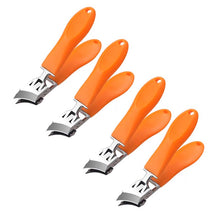 Load image into Gallery viewer, Wide Jaw Opening Anti-Splash Slanted Nail Clipper