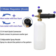 Load image into Gallery viewer, Enhance Your Car Washing Experience - Sakerplus Foam Cannon Dual Connector Accessory