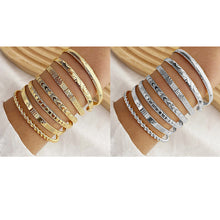 Load image into Gallery viewer, Twist Bracelet Set