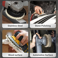 Load image into Gallery viewer, Wool Felt Flap Polishing Disc